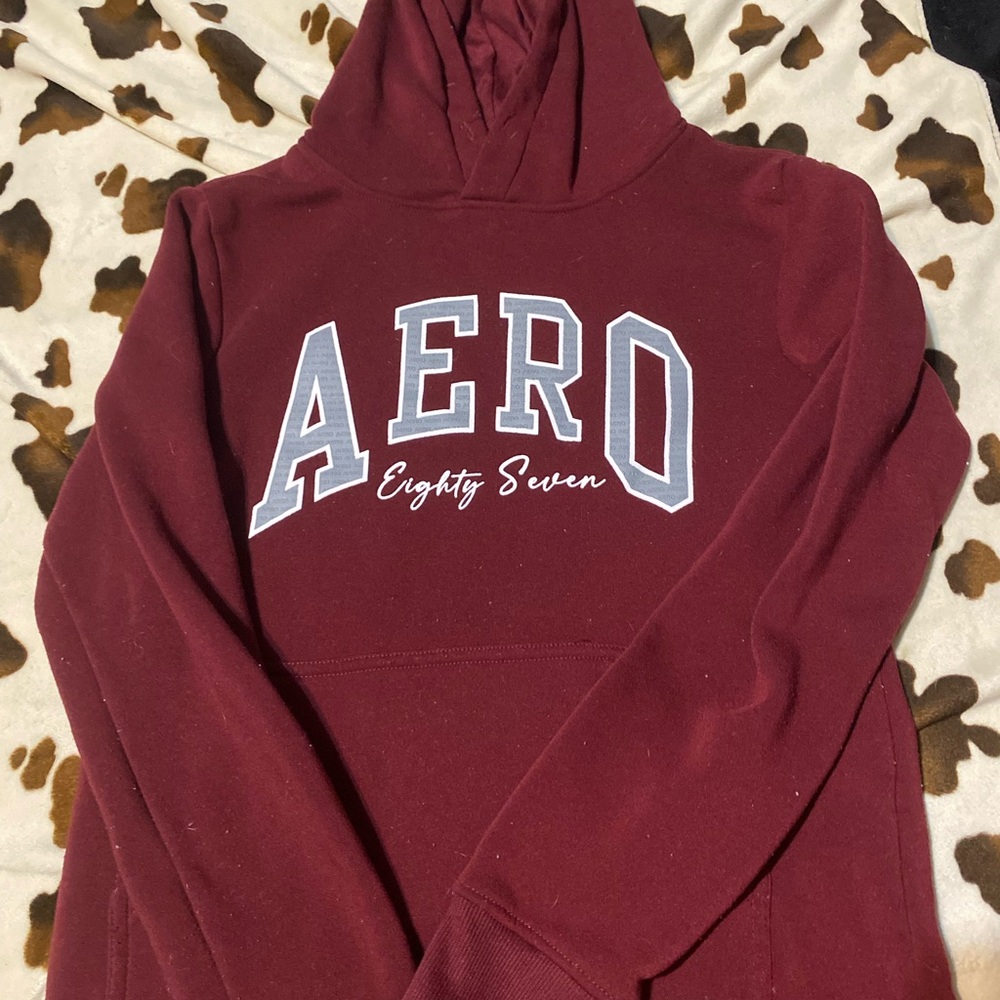 Aeropostale Burgundy Sweatshirt